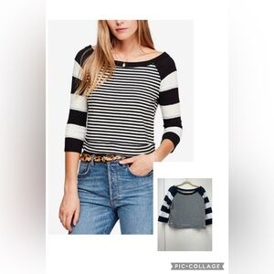 Free People | First Mate Striped Top | Size: Large